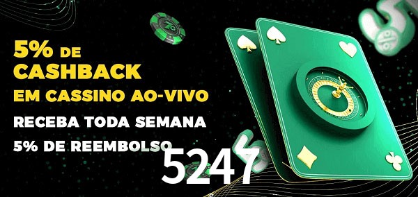 Promoções do cassino ao Vivo 5247